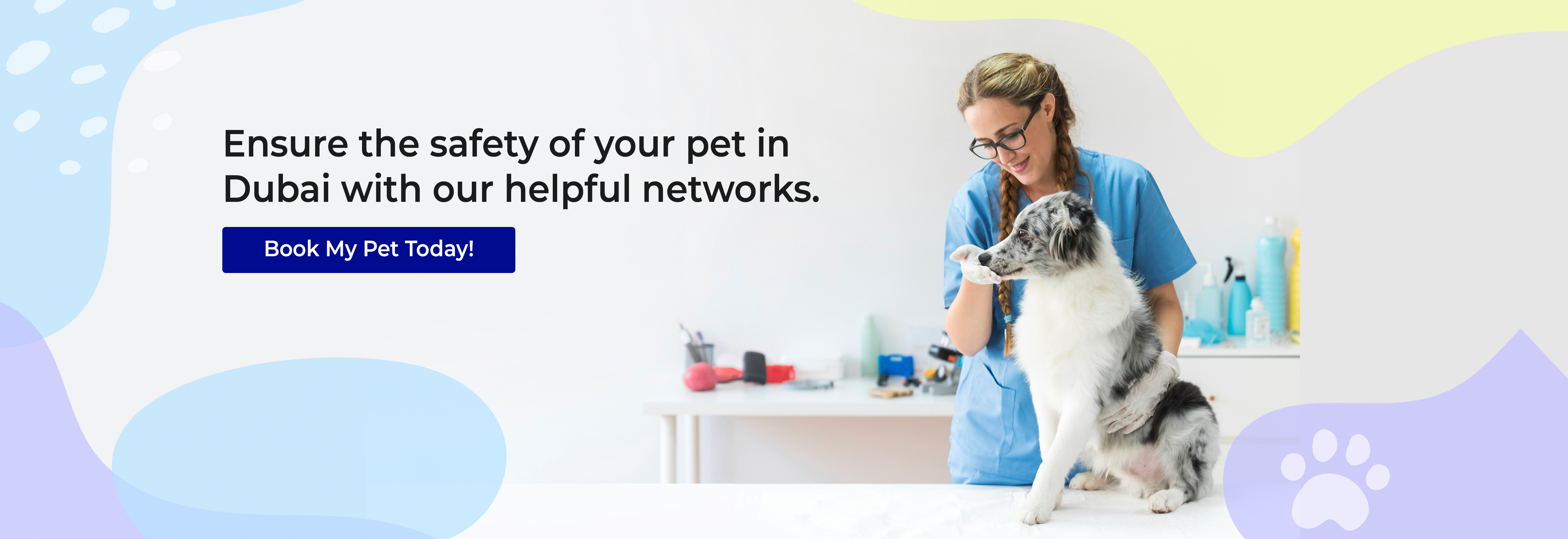 Ensure the safety of your pet in Dubai with our helpful networks Book My Pet Today